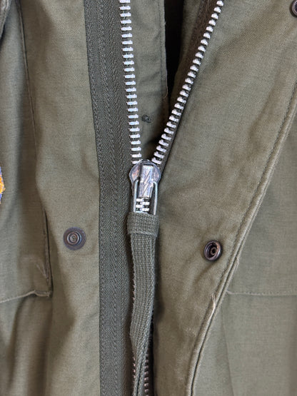 Vintage 1970 M-65 Field Jacket US Air Force Alpha Industries – XL