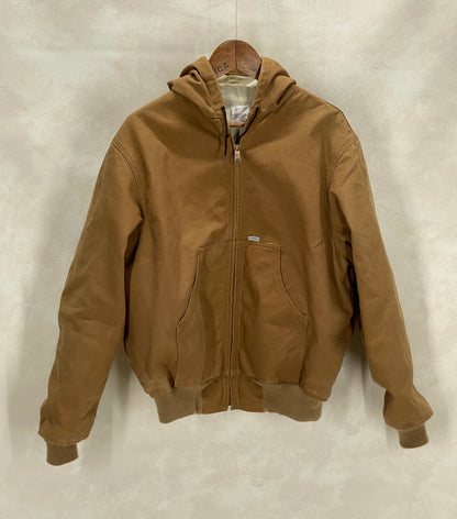 Size X Large. 90s Vintage hooded Carhartt jacket Made in USA - Authentic Workwear Style-AJ357 Studio
