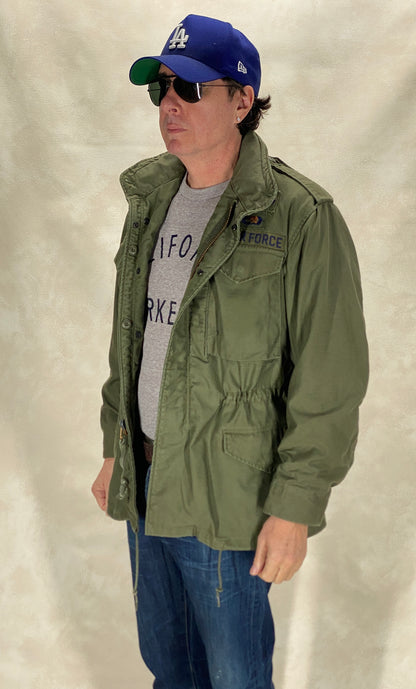 Small Reg. Authentic 1982 US Army M-65 Field Jacket – Vintage Military Coat Made in USA-AJ357 Studio