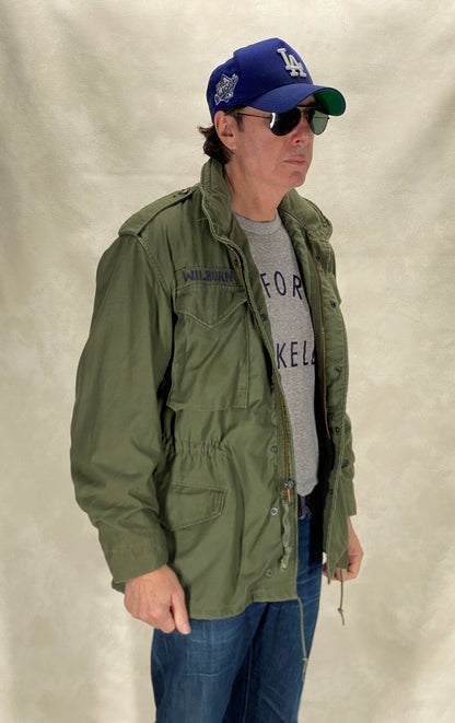 Small Reg. Authentic 1982 US Army M-65 Field Jacket – Vintage Military Coat Made in USA-AJ357 Studio