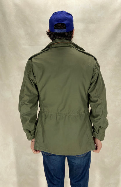 Small Reg. Authentic 1982 US Army M-65 Field Jacket – Vintage Military Coat Made in USA-AJ357 Studio