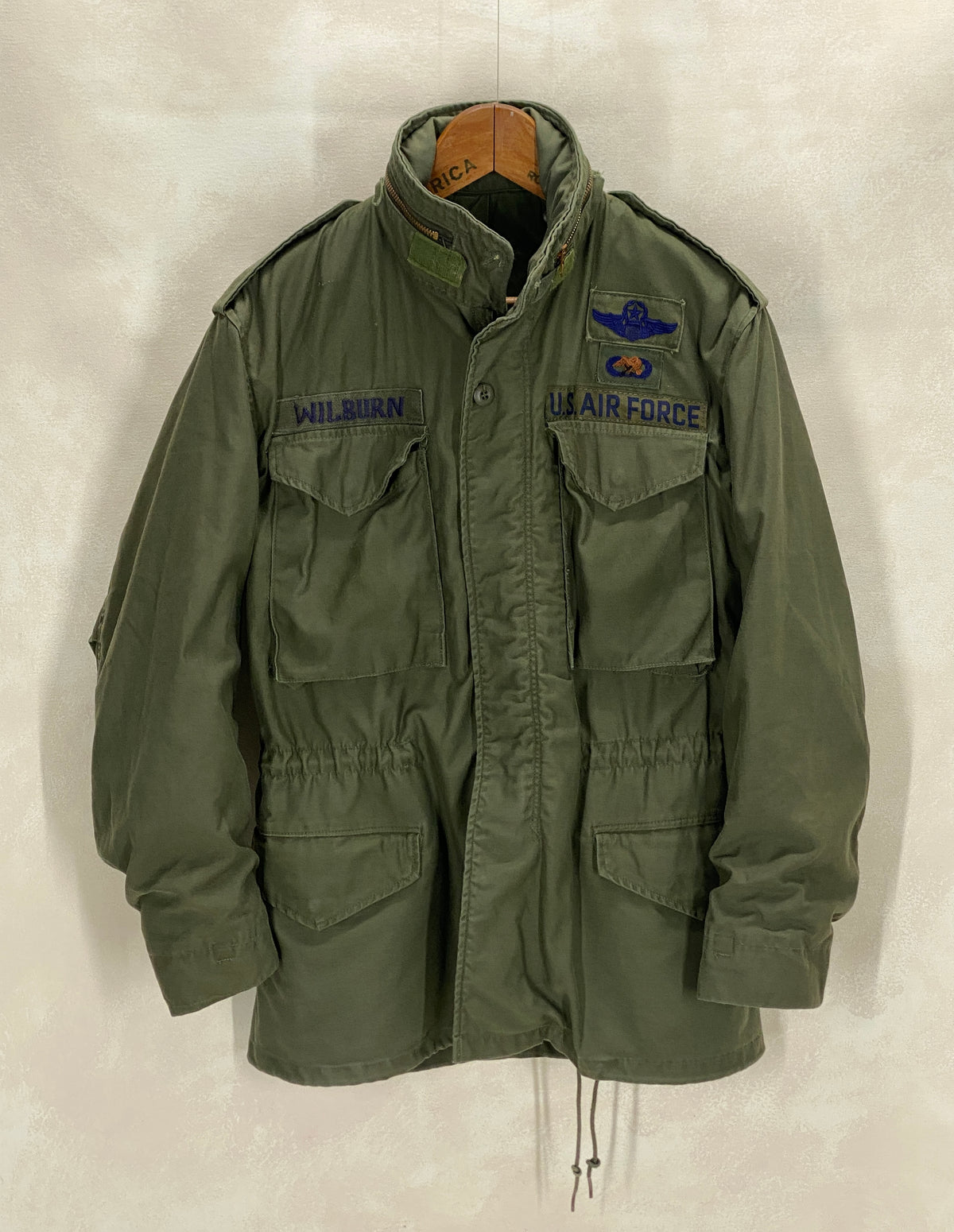 Small Reg. Authentic 1982 US Army M-65 Field Jacket – Vintage Military Coat Made in USA-AJ357 Studio