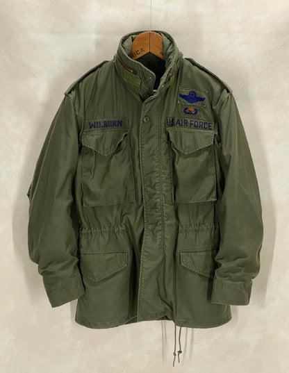 Small Reg. Authentic 1982 US Army M-65 Field Jacket – Vintage Military Coat Made in USA-AJ357 Studio