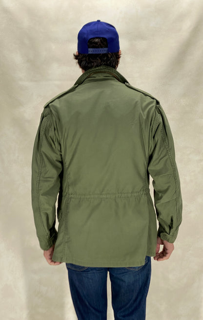 Small Reg. Authentic 1973 John Owbey US Army M-65 Field Jacket – Vintage Military Coat Made in USA-AJ357 Studio