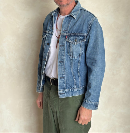 Vintage 80s Levi’s Type III Denim Trucker Jacket |Made in Canada | Size 38US /48EU