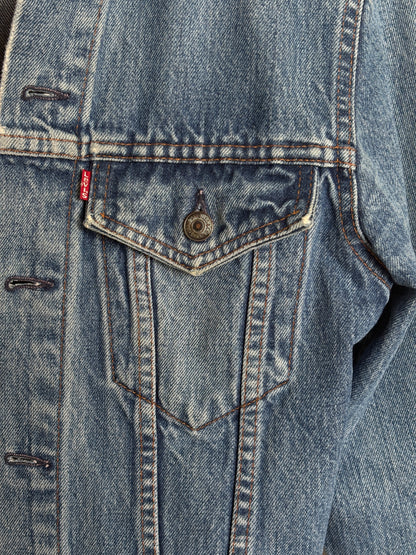 Vintage 80s Levi’s Type III Denim Trucker Jacket |Made in Canada | Size 38US /48EU