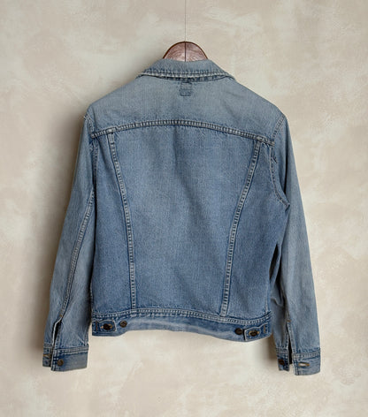 Vintage 80s Lee  Denim Jacket | 2 Pockets | Made in Canada | Size 42US / 52EU