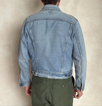 Vintage 80s Lee  Denim Jacket | 2 Pockets | Made in Canada | Size 42US / 52EU