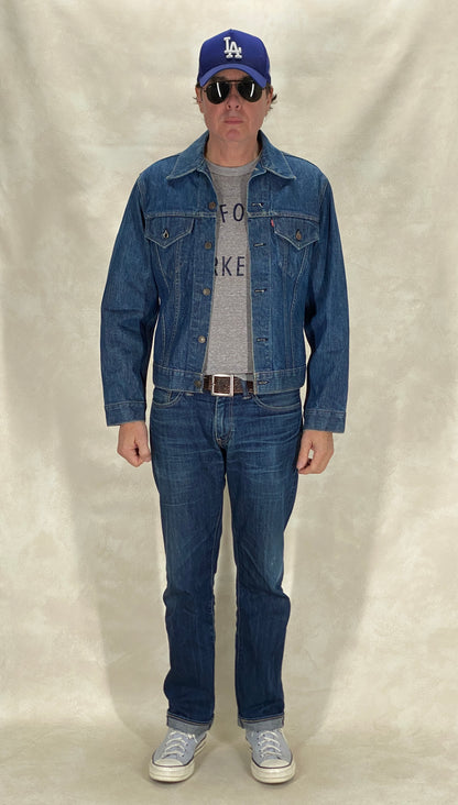 Size 40US / 50EU. Vintage late 70s 70505 Levis 2 pockets made in USA-AJ357 Studio