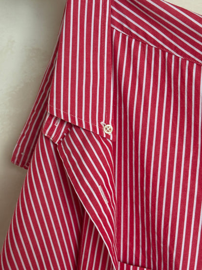 Ralph Lauren BIG SHIRT Striped Button-Down Shirt