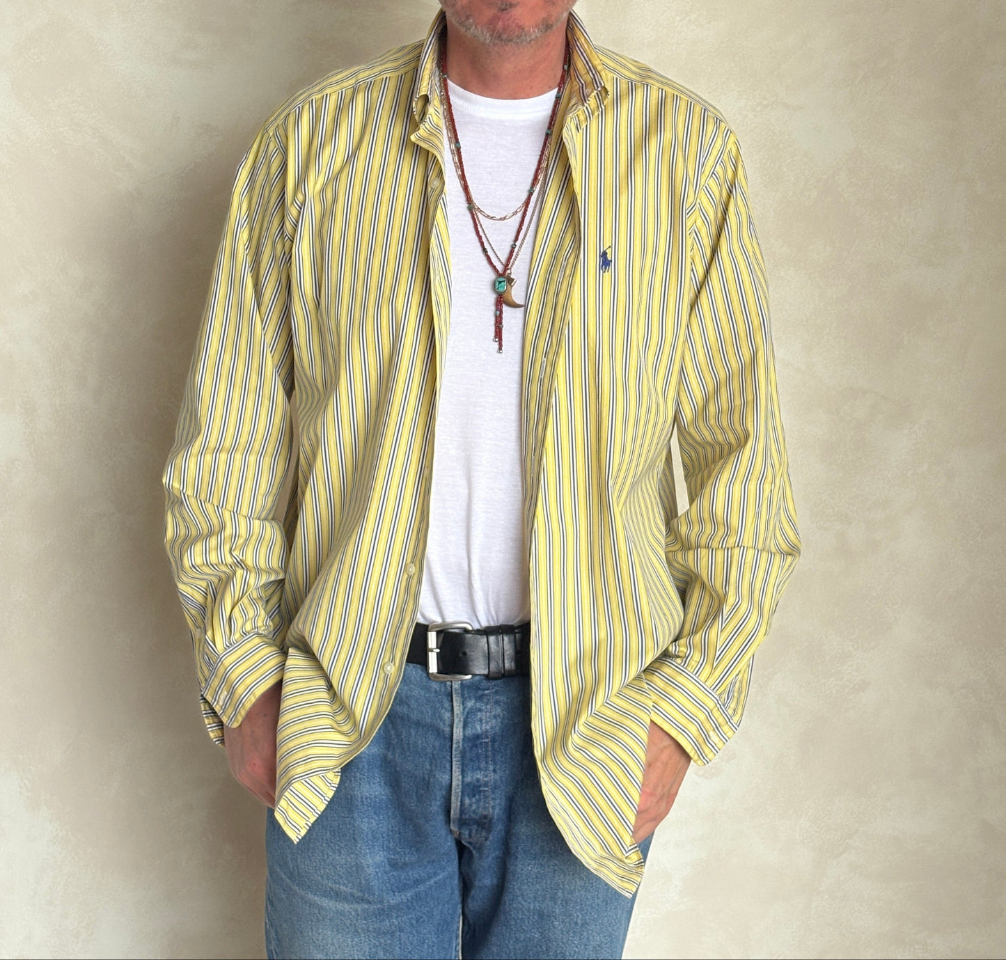 Ralph Lauren Classic Fit Striped Button-Down Shirt