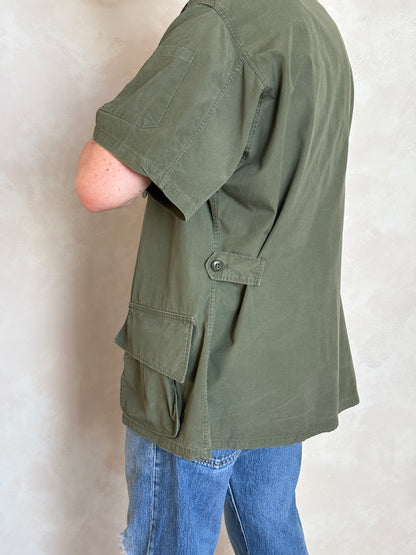 Size Large Reg. 2nd second pattern 1965 jungle jacket Vietnam war era-AJ357 Studio