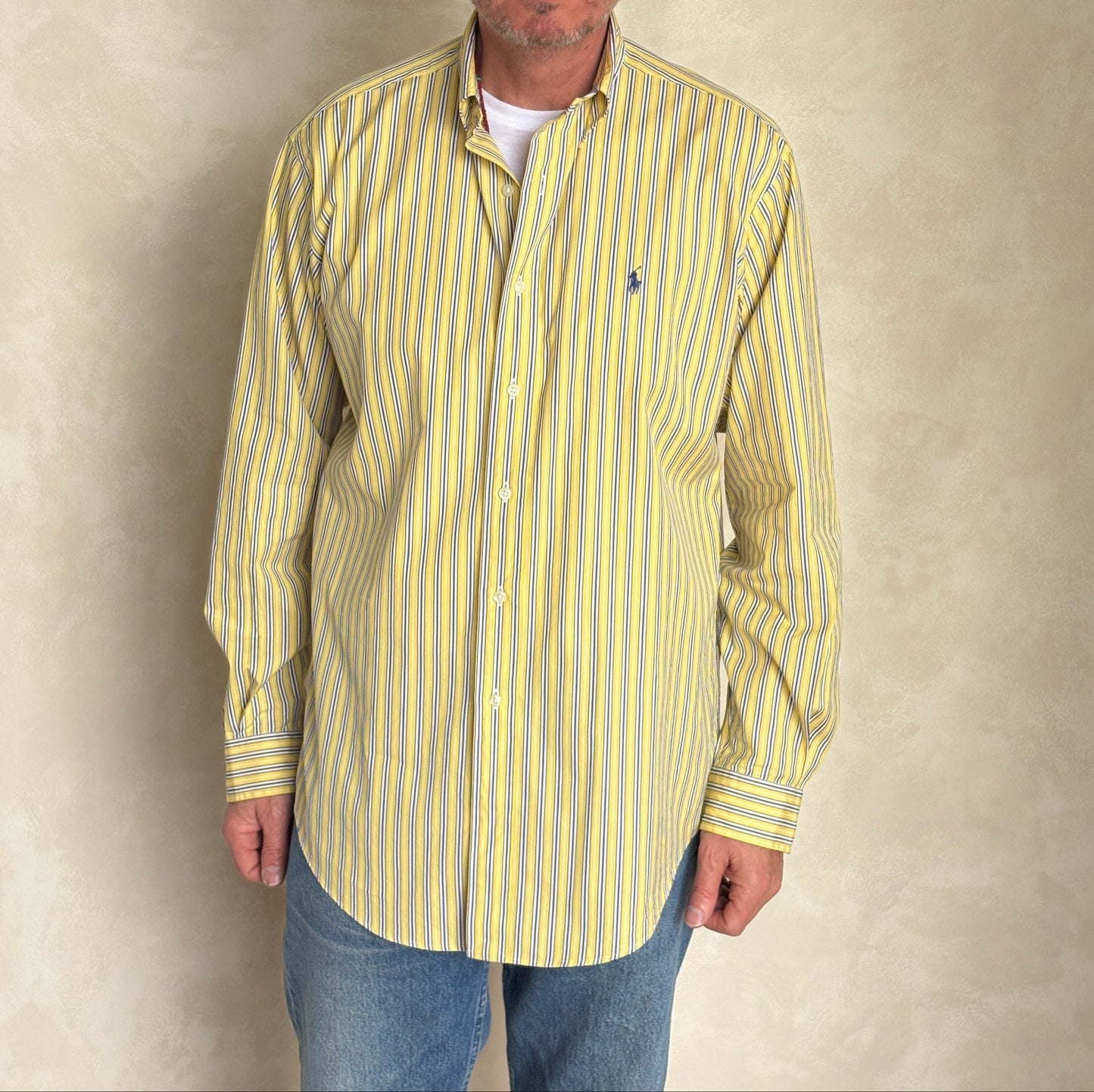 Ralph Lauren Classic Fit Striped Button-Down Shirt