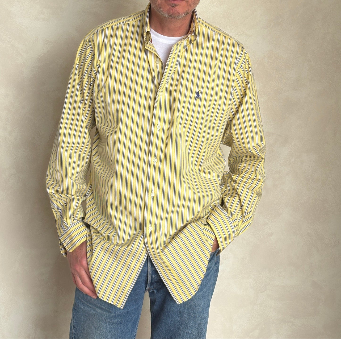 Ralph Lauren Classic Fit Striped Button-Down Shirt