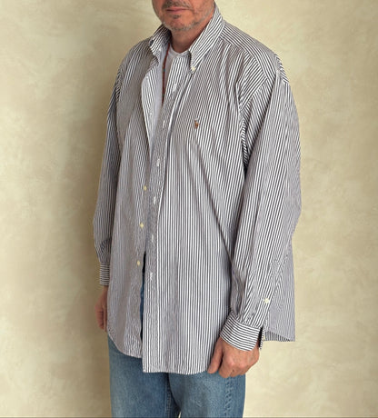 Ralph Lauren Blaire Striped Button-Down Shirt