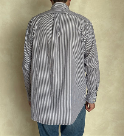 Ralph Lauren Blaire Striped Button-Down Shirt