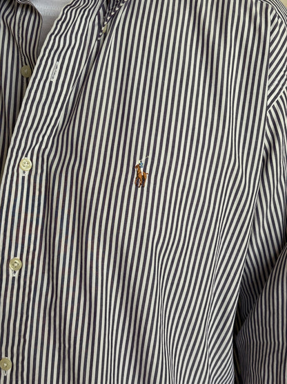 Ralph Lauren Blaire Striped Button-Down Shirt