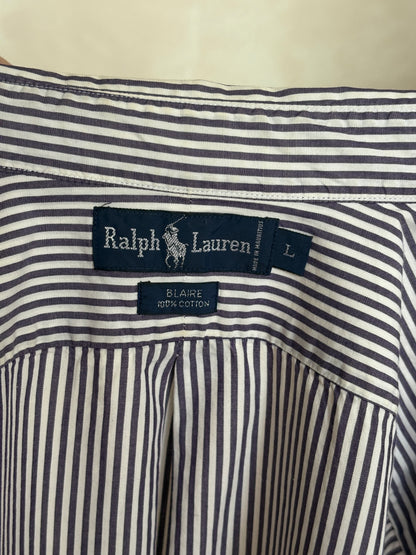 Ralph Lauren Blaire Striped Button-Down Shirt