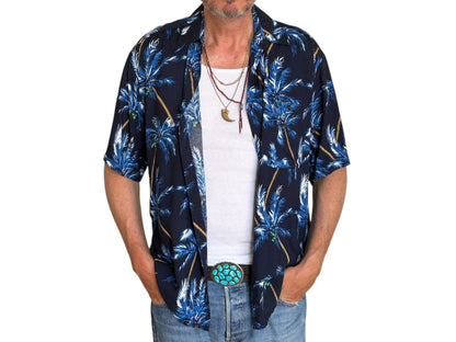 Vintage 90s Hawaiian Rayon Shirt by Puritan | Size Medium-AJ357 Studio