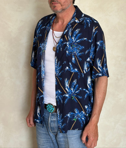 Vintage 90s Hawaiian Rayon Shirt by Puritan | Size Medium-AJ357 Studio