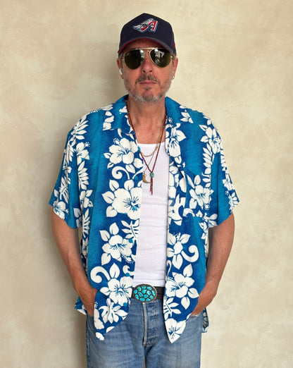 Vintage 90s Original Hawaiian Rayon Shirt - Size Med | USA Vintage BCN-AJ357 Studio