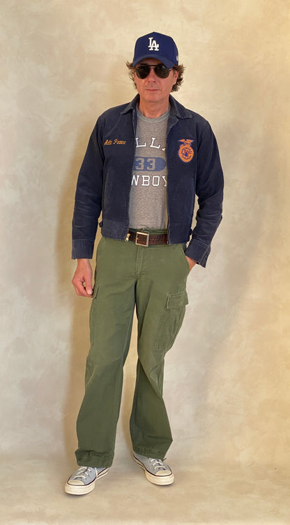 Small Reg. 1968 Authentic US Army Vietnam War Era OG-107 Jungle Pants-military-AJ357 Studio