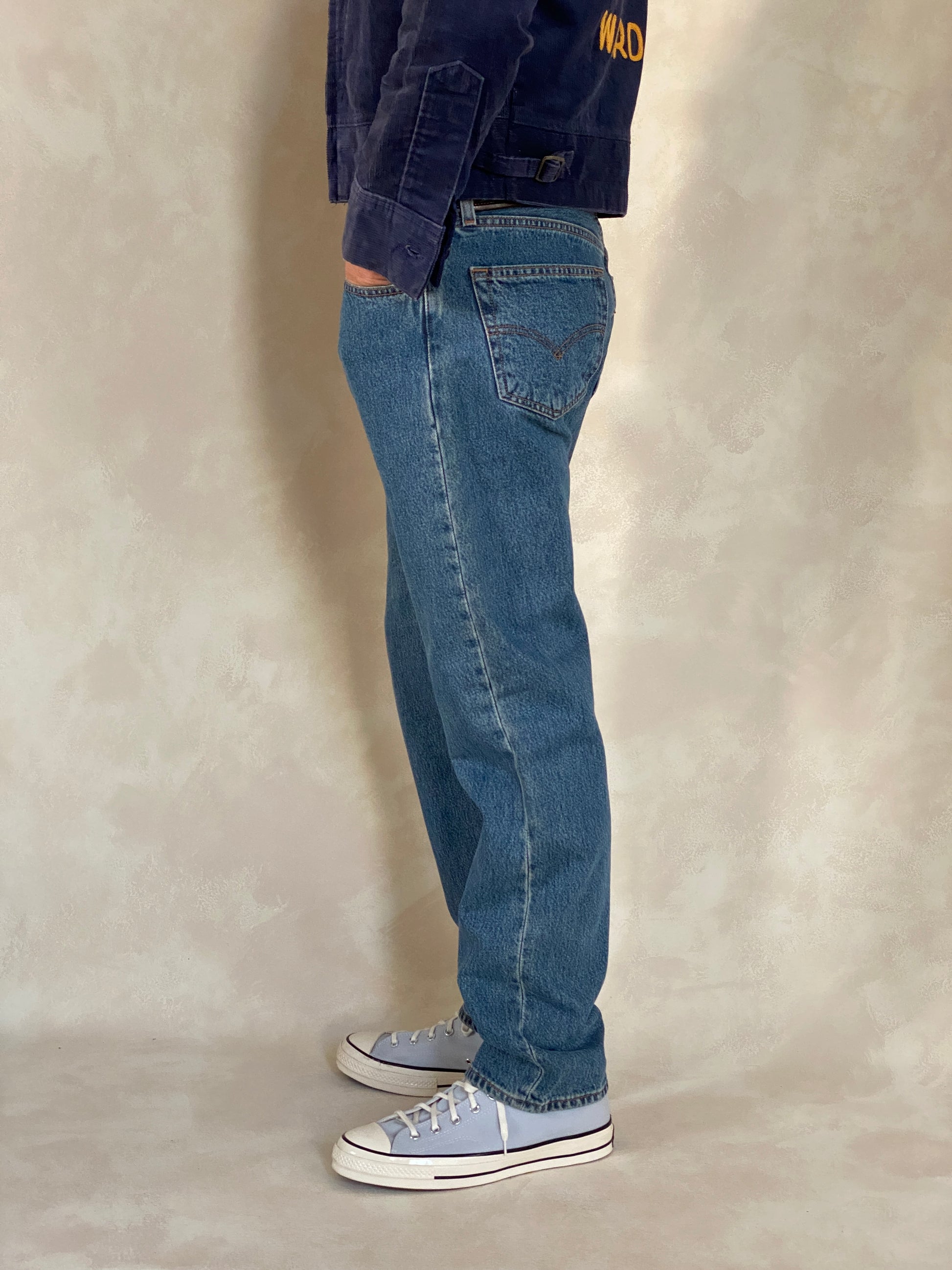 33X32 Levi’s vintage 501 jeans Made In Mexico in 2001-military-AJ357 Studio