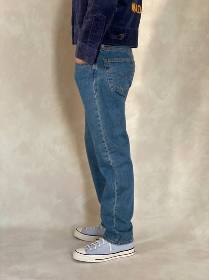 33X32 Levi’s vintage 501 jeans Made In Mexico in 2001-military-AJ357 Studio