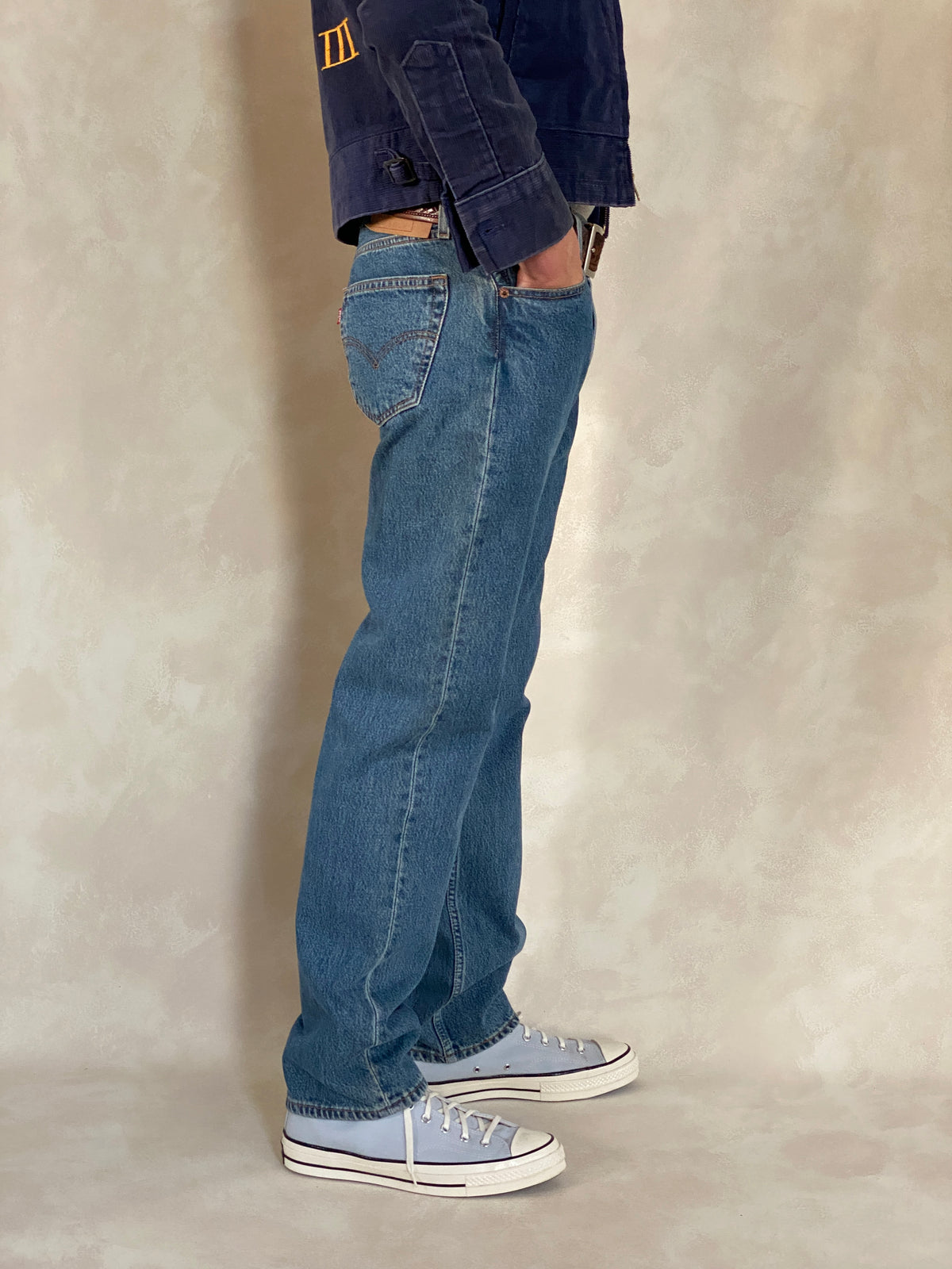33X32 Levi’s vintage 501 jeans Made In Mexico in 2001-military-AJ357 Studio