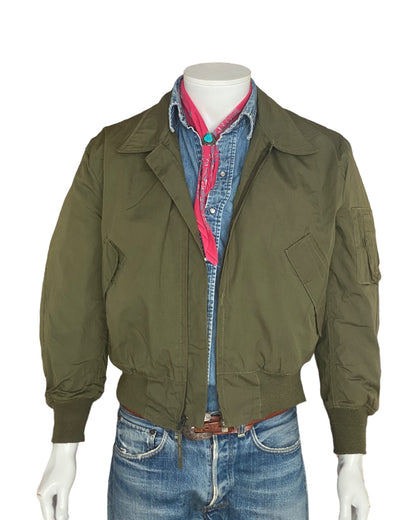 Vintage 1989 Cold Weather Military Bomber - Size Large Short | Authentic Military Style-AJ357 Studio