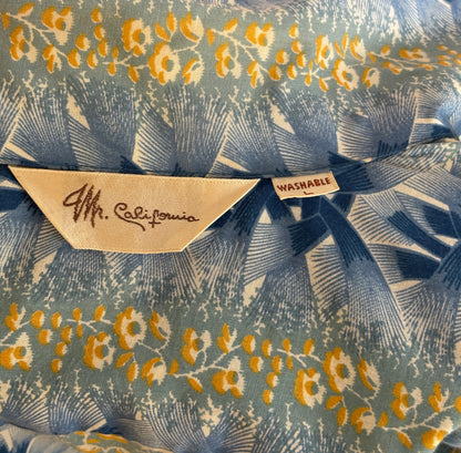 Large Vintage 70s Hawaiian Thin Cotton Shirt | Retro Island Fashion-AJ357 Studio
