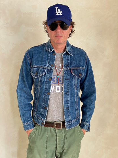 Size 36/38US Vintage 1971 Single Stitch Levis Jacket, Made in USA-AJ357 Studio