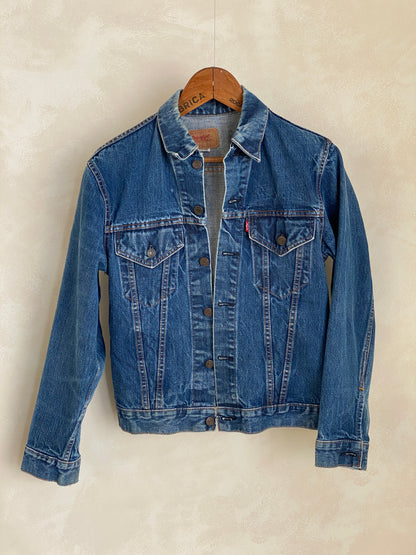 Size 36/38US Vintage 1971 Single Stitch Levis Jacket, Made in USA-AJ357 Studio