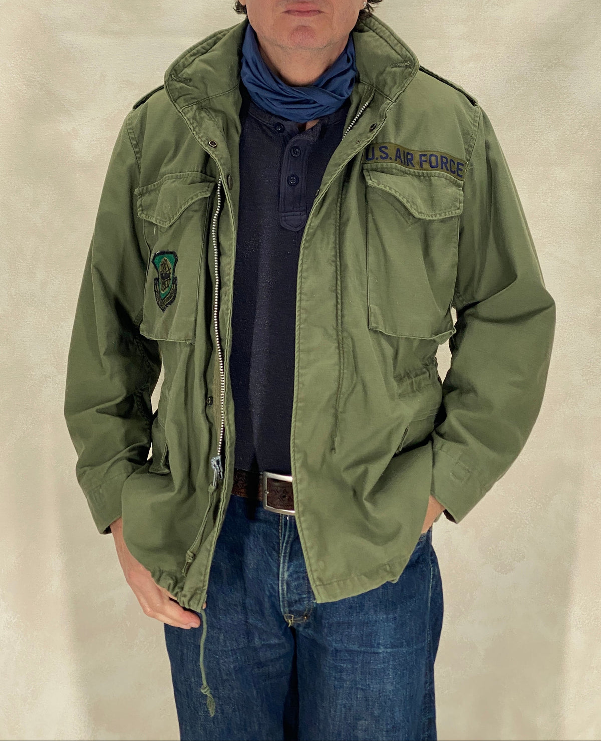 Vintage 1970s US Army M-65 Field Jacket – Small Short, Made in USA Military Coat-military-AJ357 Studio