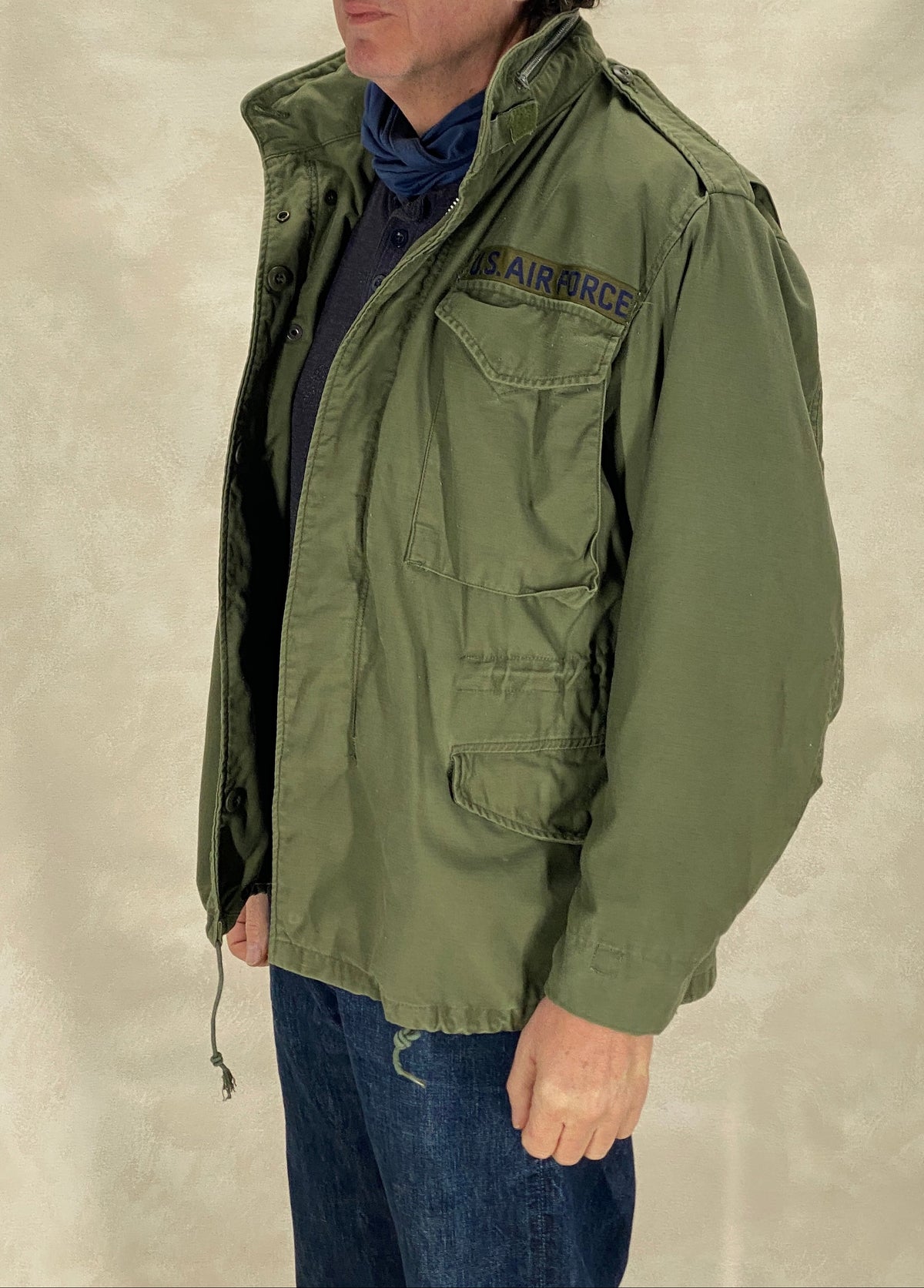 Vintage 1970s US Army M-65 Field Jacket – Small Short, Made in USA Military Coat-military-AJ357 Studio