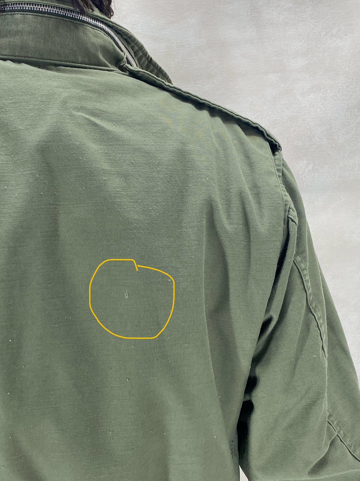 Vintage 1970s US Army M-65 Field Jacket – Small Short, Made in USA Military Coat