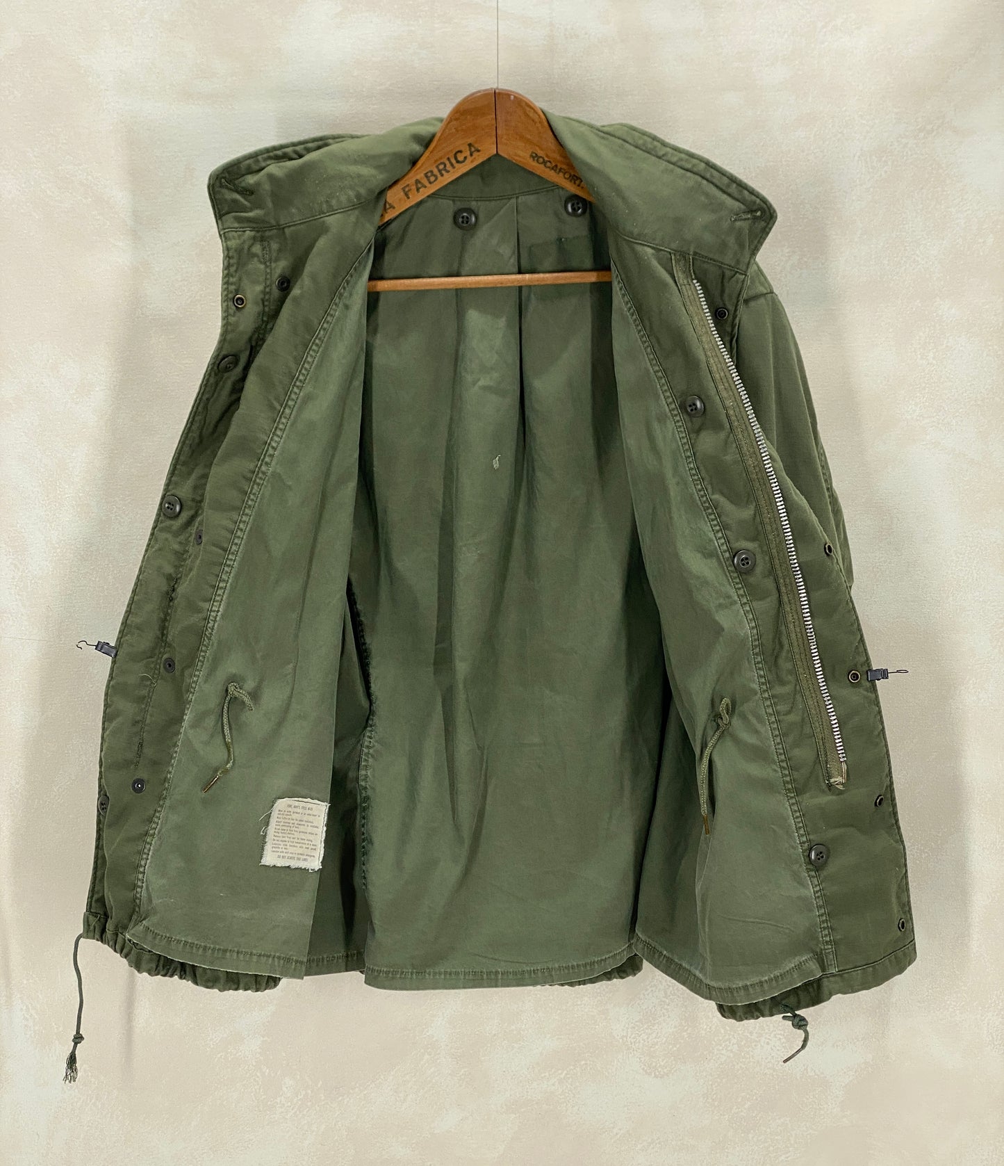 Vintage 1970s US Army M-65 Field Jacket – Small Short, Made in USA Military Coat