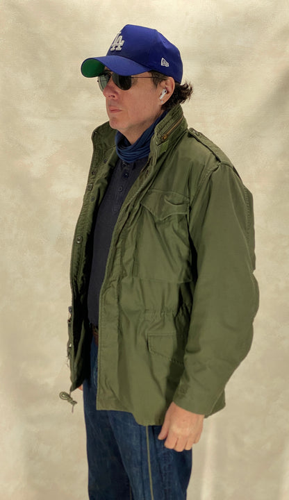 Small Reg. Authentic 1982 US Army M-65 Field Jacket – Vintage Military Coat Made in USA-AJ357 Studio