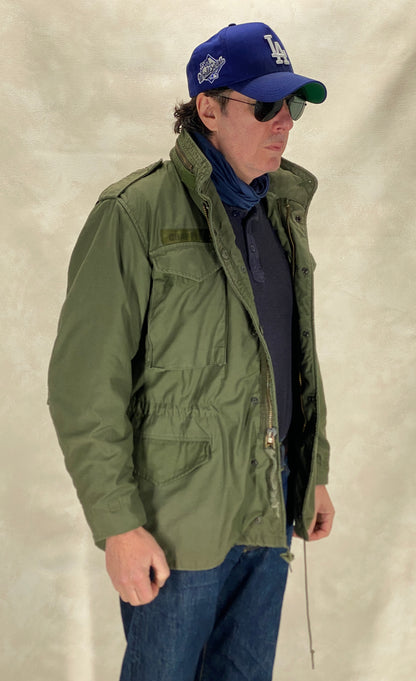 Small Reg. Authentic 1982 US Army M-65 Field Jacket – Vintage Military Coat Made in USA-AJ357 Studio