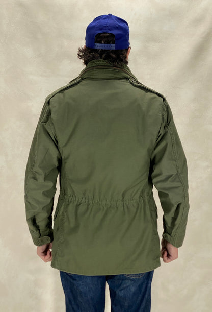 Small Reg. Authentic 1982 US Army M-65 Field Jacket – Vintage Military Coat Made in USA-AJ357 Studio