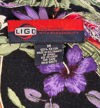 Vintage 90s Hawaiian Rayon Shirt by Puritan | Size Medium-AJ357 Studio