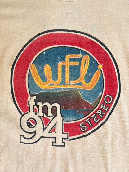 Size Large. Vintage 1980s FM Radio T-Shirt-AJ357 Studio