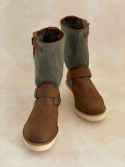 Size 6.5D (38.5 Euro) RW 2980 Heritage Engineer Boots, Made in USA Seconds-AJ357 Studio