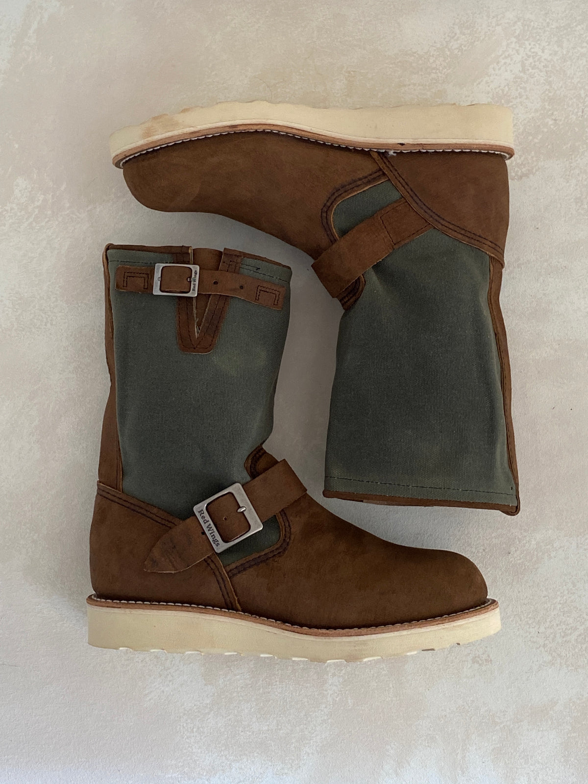 Size 6.5D (38.5 Euro) RW 2980 Heritage Engineer Boots, Made in USA Seconds-AJ357 Studio