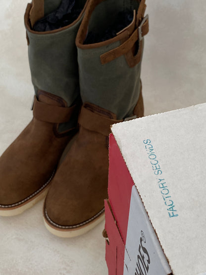 Size 6.5D (38.5 Euro) RW 2980 Heritage Engineer Boots, Made in USA Seconds-AJ357 Studio