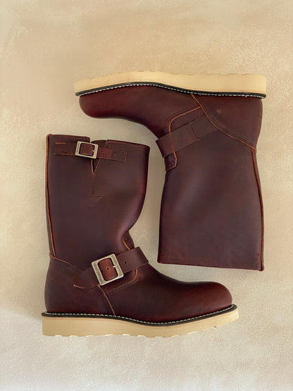 Size 7D (39 Euro) RW 2970 Heritage Engineer Boots, Made in USA Factory Seconds-AJ357 Studio