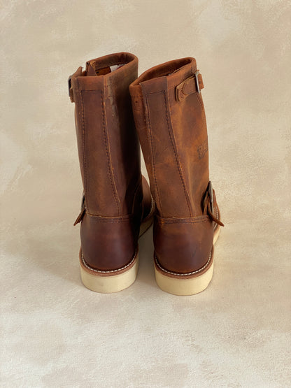 Size 7D US (37.5 Euro) R W 2971 Heritage Engineer Boots Made In USA Factory Seconds-AJ357 Studio