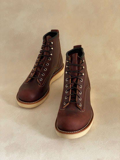 Size 8 D (41 Euro) R W Lineman 2906 Boots Made In USA. Seconds-shoe-AJ357 Studio