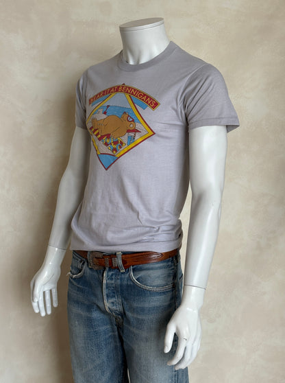 Vintage 80s T-Shirt – Size Small – Made in USA – Classic American Heritage Tee-AJ357 Studio