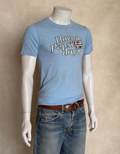 Small. 80s distressed vintage Pepsi-Cola t shirt-AJ357 Studio